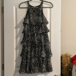 Black and White Polka Dot Dress
